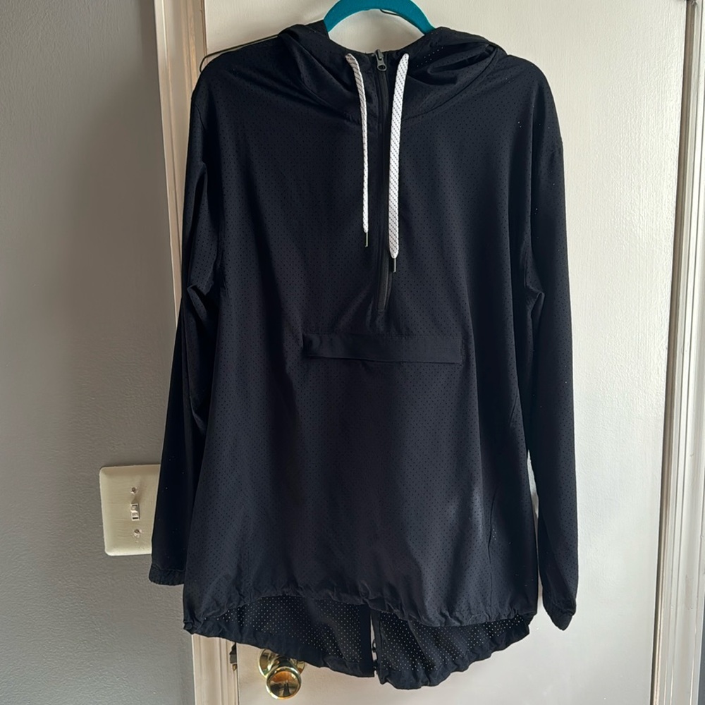 VGUC Zella quarter zip mesh windbreaker. Size M.